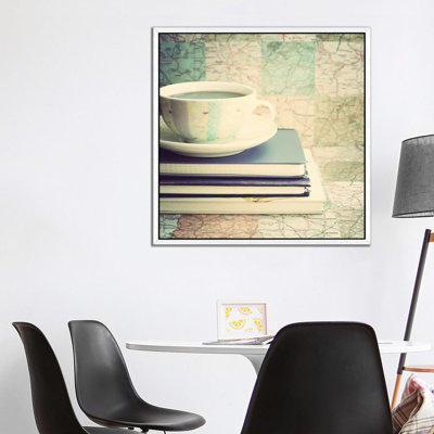 Lets Plan a Trip 1 Piece Wall Art on Canvas