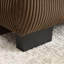 Causeuse modulaire en velours côtelé et accoudoirs convertibles-1560005693