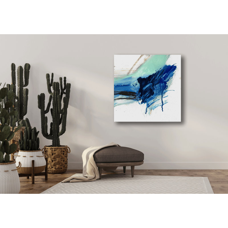 Stalacite - reproduction d'art sur toile, H 12 po x l 12 po x P 1 po, Toile tendue