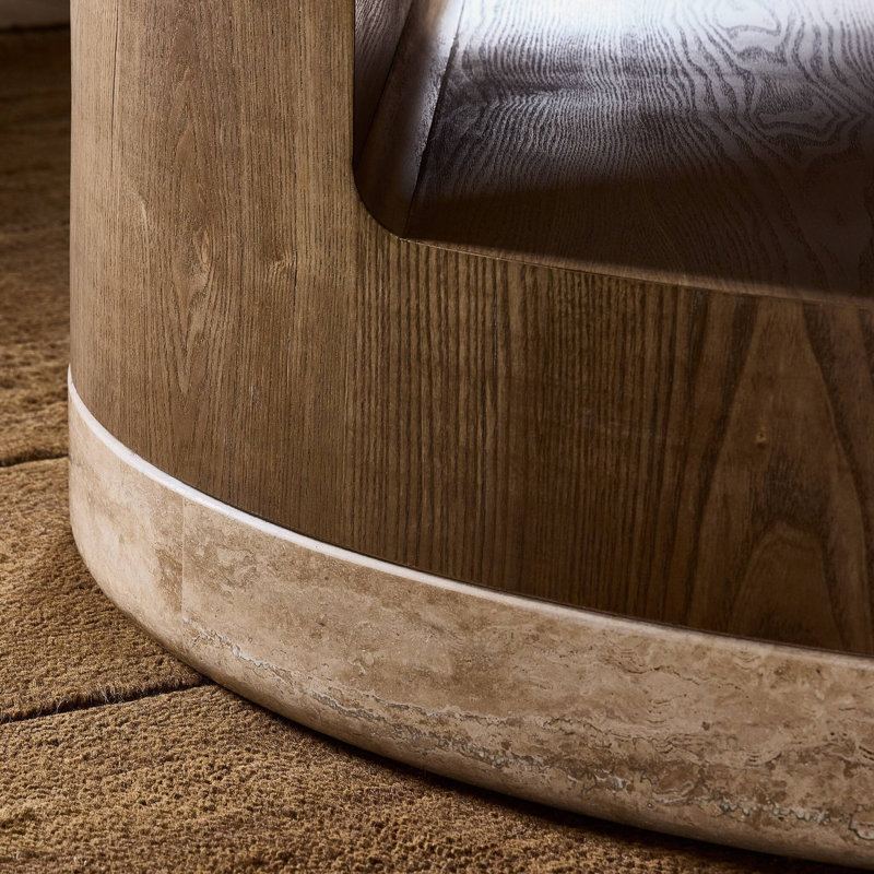 Sager Coffee Table-Golden Travertine