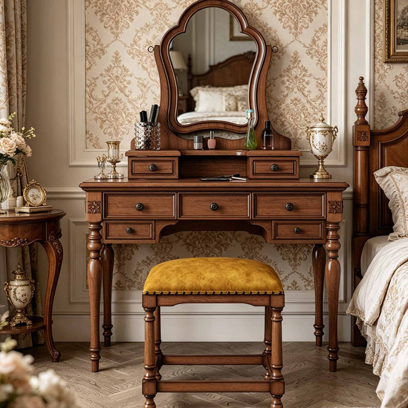 American style retro dressing table