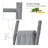 Fully Assembled 6Ft Wood Blanket Ladder Living Room Decorative Wall Leaning Farmhouse Quilt Display Holder Rustic Wooden Towel Rack For Bathroom-1784457910