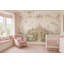 Décoration murale amovible de jardin féerique en forme de château aquarelle-357937754-357937753