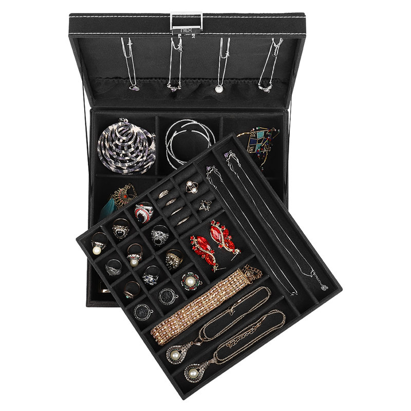 Boite à bijoux, Noir