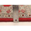 Tapis rouge foncé Malci Peshawar Bokhara 2 pi 6 po x 3 pi 10 po