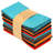 Multi Color Cotton Square Cloth Napkins-73157996