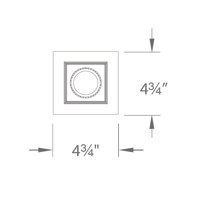 Recessed Lighting Kit, White