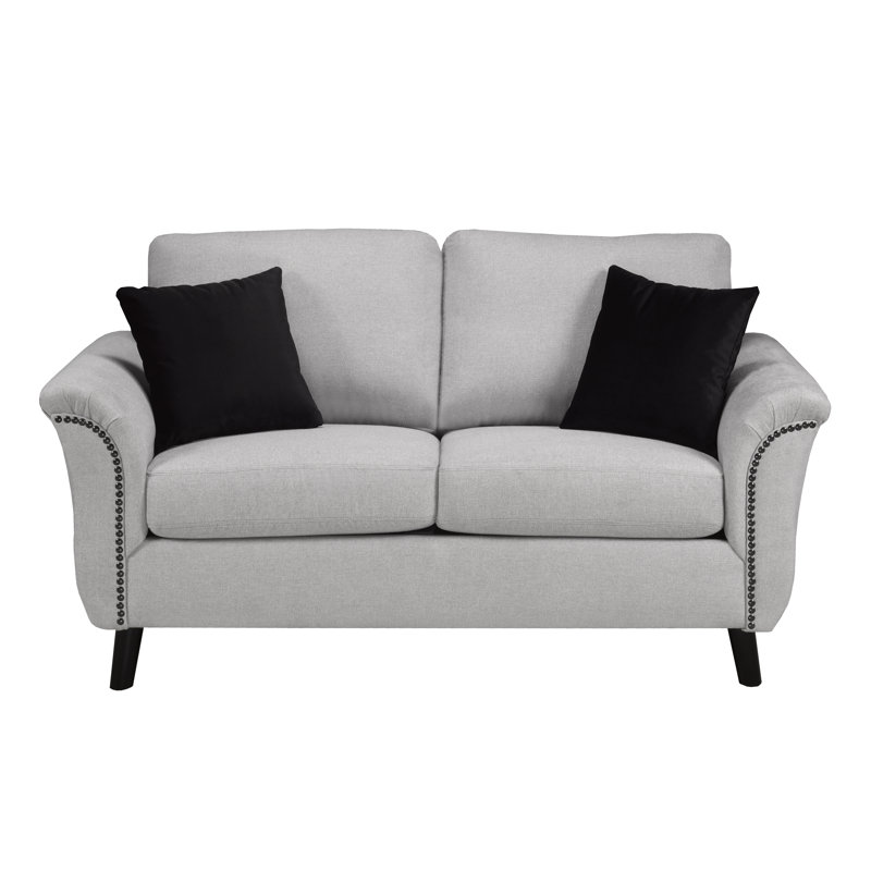 Fabric 69'' Reception Loveseat