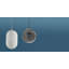 Peters 1 - Light Silver Single Pendant