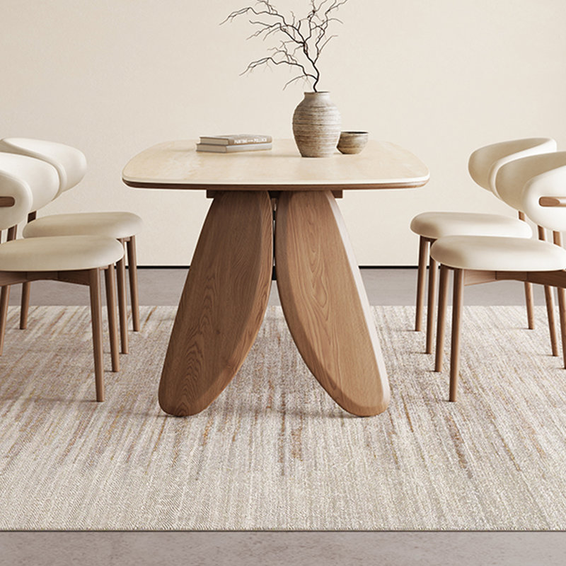 Table de salle à manger 62,99 po, 29.53" H x 62.99" W x 35.43" D