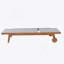 Chaise longue d'extérieur à structure en bois-392881032
