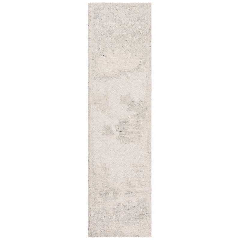 Falyn 105 Area Rug In Ivory / Grey, Runner 2'3" x 9'