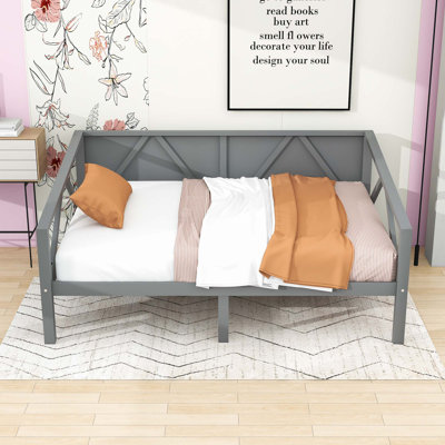 Wooden Daybed with Additional Storage Space