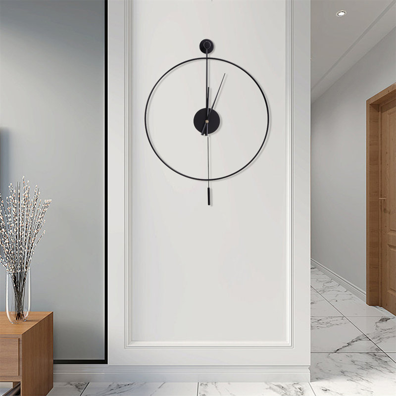 Horloge murale Insine, Petit, Noir