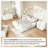 Chaunta 23.75'' Wide 2-Drawer Nightstand with Open Shelf,  Modern Bedside Table, End Table Storage for Bedroom, Living Room, Office, 23.75" W x 26.75" H x 16" D, White-51796700