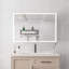 Armoire à pharmacie de salle de bain avec lumières DEL réglables, désembueur et prises multiples pour une commodité et un cachet esthétiques améliorés