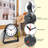 Table Clock Plastic Tabletop Clock 9 Inches