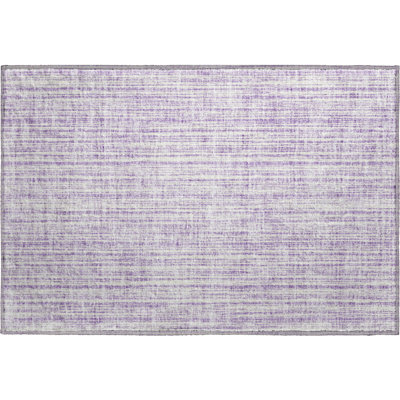 Premium Machine Washable Prisco Lavender Rug