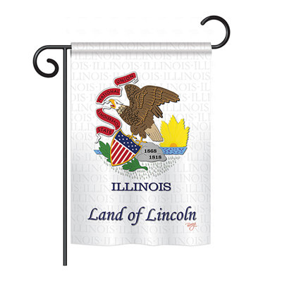 Drapeau de maison en polyester à 2 côtés US State
