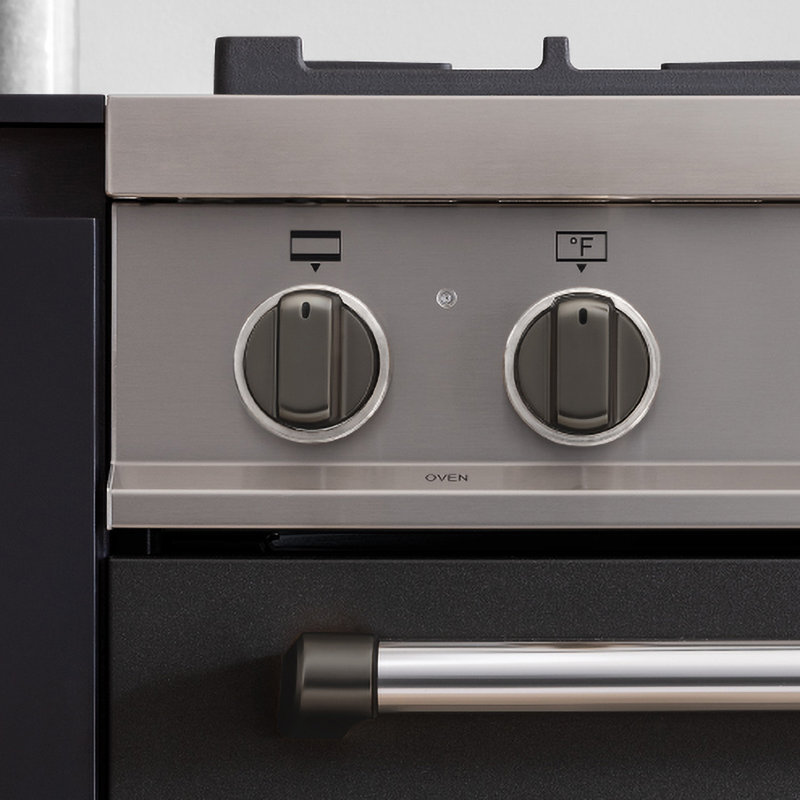Bertazzoni Range Knob, Black Nickel