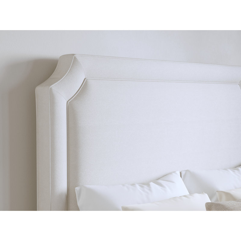 Lit tapissier standard Lehmann, Grand, Blanc