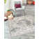 Arkeen Oriental Dark Blue/Beige/Ivory/Gray Area Rug