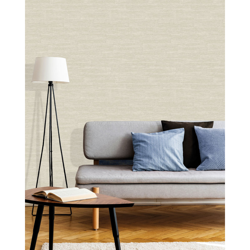 Papier peint texturé non tissé Turtledove Pi., Crème, crème