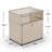 Storage Bedside Table With Drawer Sideboard File Cabinet Dining Cabinet Shelf Bookcase-19009094