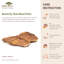 Butterfly Teak Wood Plate