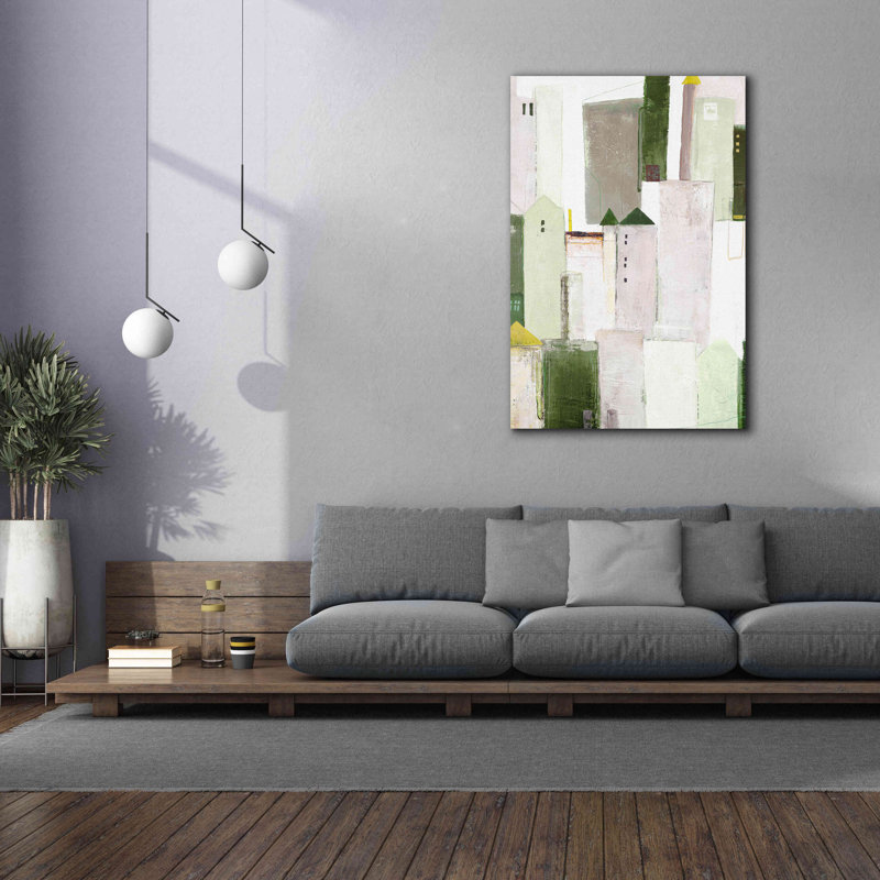 «Playground 3» par Design Fabrikken, estampe numérique sur toile, H 60 po x l 40 po x P 1,5 po