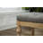 Habit Solid Wood Button Tufted Dining Bench, Grey-1770472703-1770472702