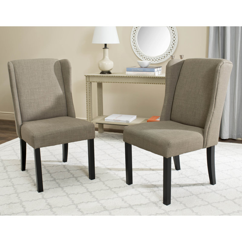 Chaise d’appoint rembourrée Charlottesville, Gris