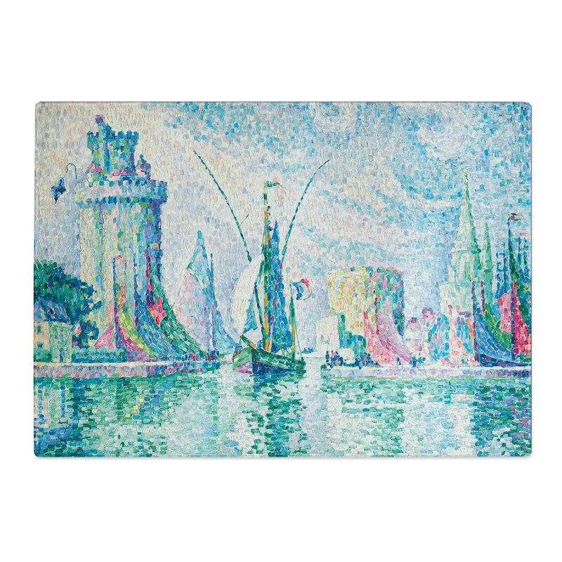 Towers Rochelle by Paul Signac Chopping Board, 0.4cm H x 28.5cm W x 39cm L