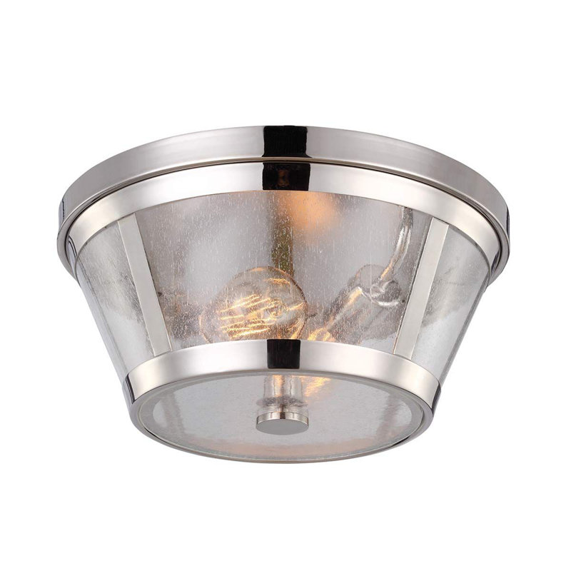 Kingsley Glass Flush Mount