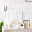 Lit escamotable double avec bureau, station de charge USB, lumières DEL, blanc-1150842700-1150842703
