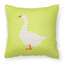 Coussin décoratif d’extérieur carré en tissu oie check-23813795-48711060