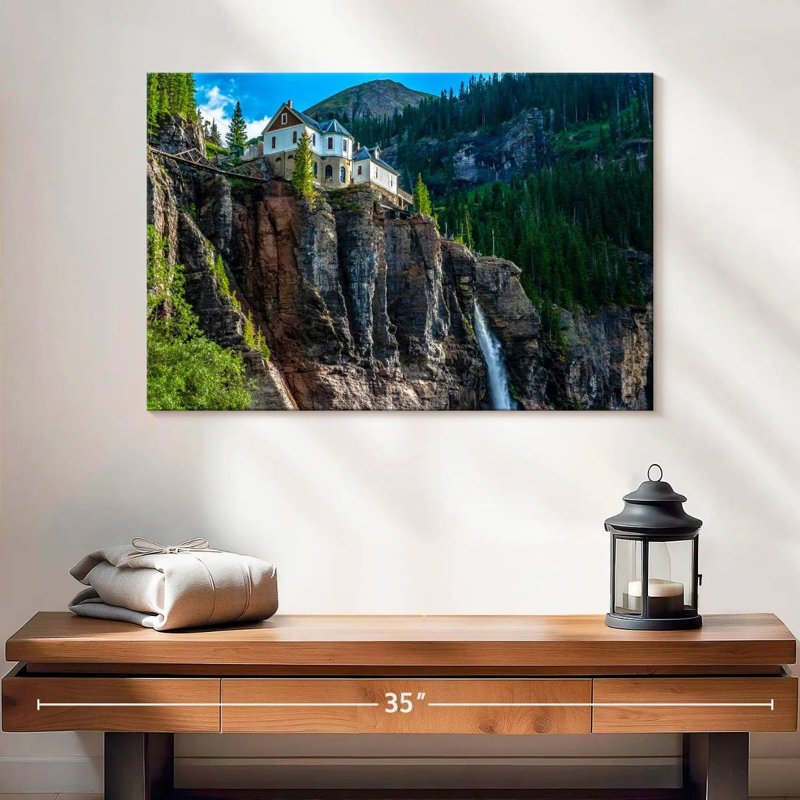 Alvord Bridal Veil Powerhouse, H 16 po x l 24 po