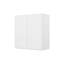 Armoire de cuisine murale Furinno à 2 portes et 2 tablettes, prête à assembler, P 12 po x l 30 po x H 30 po, blanc-118486871-118486874
