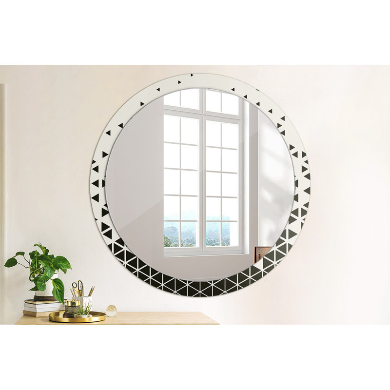 Huldar Glass Flat Wall Mirror