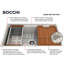 Contempo 33'' L Kitchen Sink-1271489370