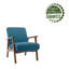 Gilene Fabric Accent Chair with Beechwood Legs-395825855