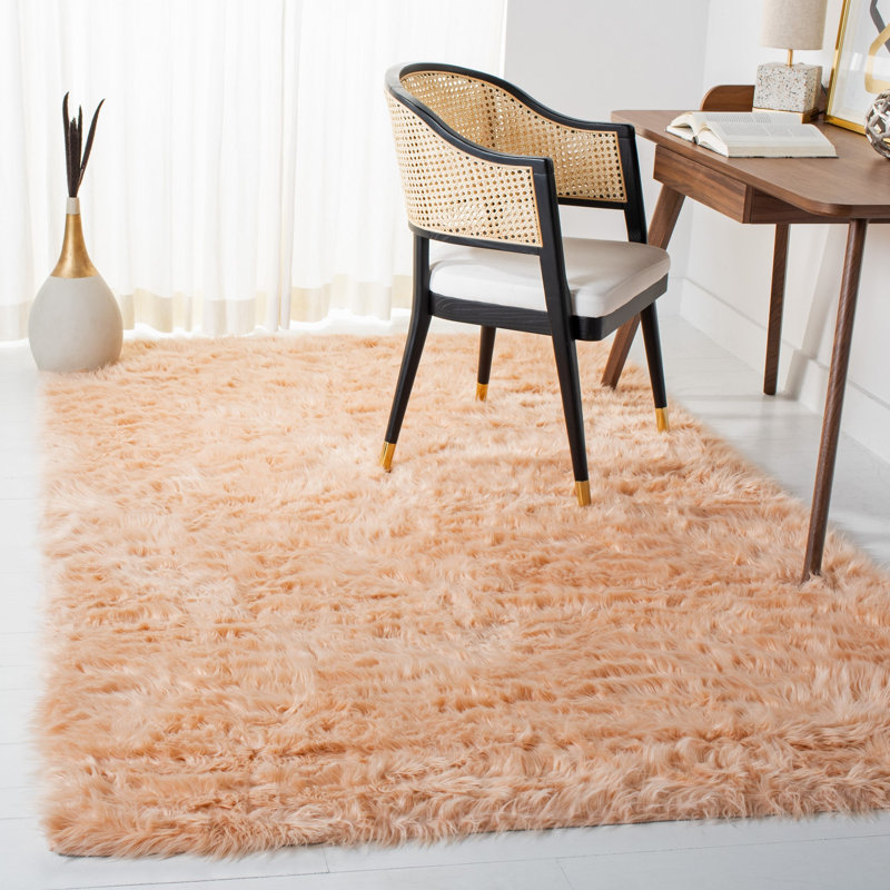 Mckenzie Dark Beige Area Rug, Rectangle 5' x 8'
