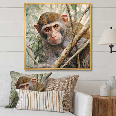 Wild Monkey IV sur toile