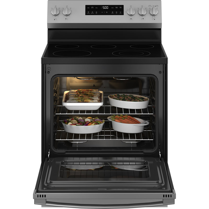 GE® ENERGY STAR® 30" Free-Standing Electric Range with Crisp Mode