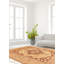 Tapis décoratif en laine noué à la main de conception unique noué à la main new age de style perse paki 18/20 5 pi 11 po x 8 pi 9 po