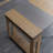Modern Extendable Dining Table Rectangle Sideboard With Storage In Walnut & Gray