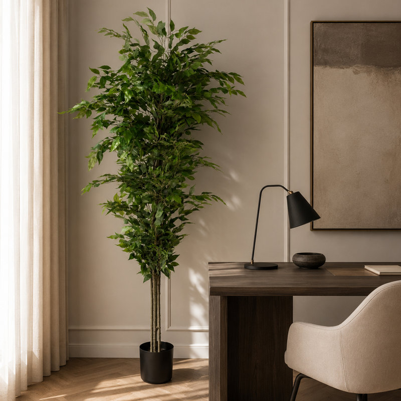 180cm Faux Tree in Pot Liner