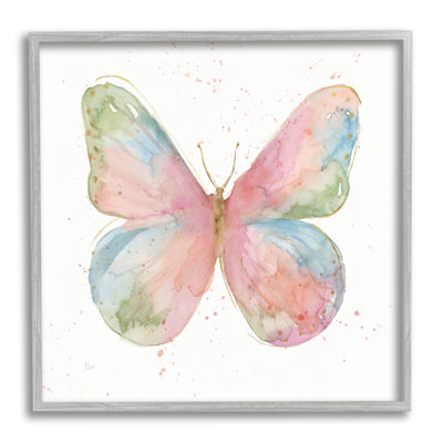 " Children's Spring Butterfly Abstract Watercolor Pattern Wings " by Nan