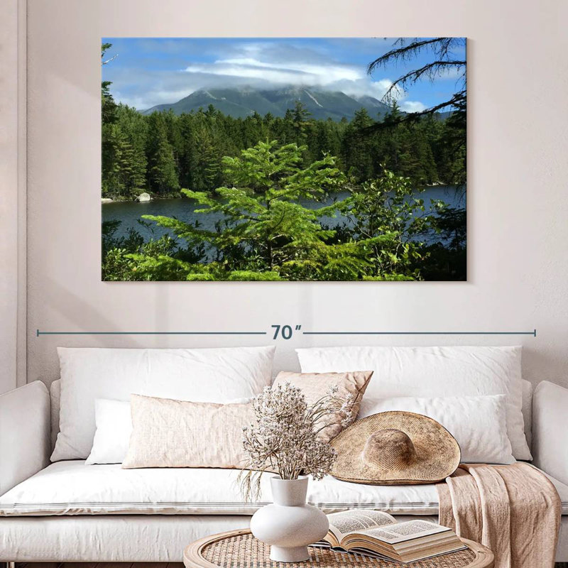 Alvord Mt. Katahdin Wilderness, 34" H x 51" W