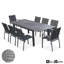 Woodcliff 8 - Person Patio Dining Set with Extendable Rectangular Table , Cushions Included